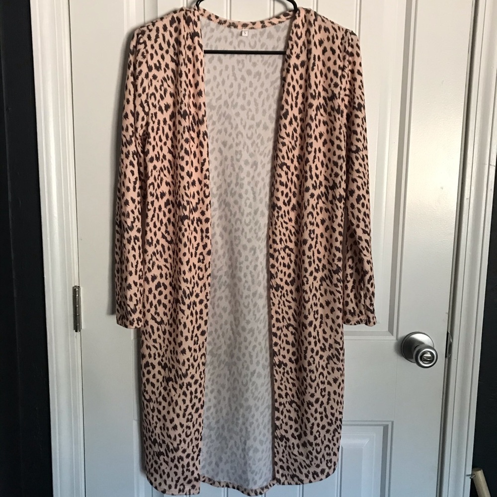 Cheetah cardigan